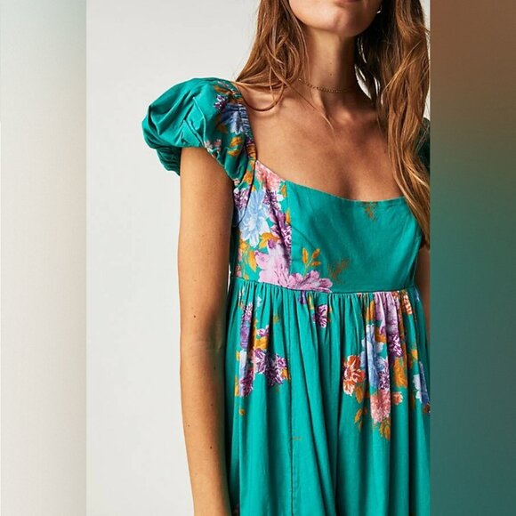 Free People Linda Lou Poplin Dress NWOT - Picture 3 of 7